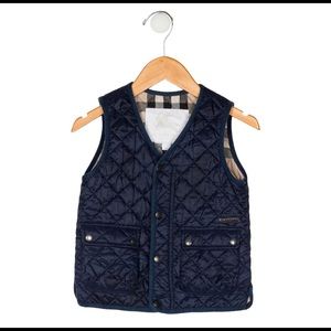 Navy blue toddler vest